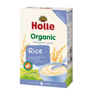 Holle Bio piure din orez organic 6 luni+, 250 g