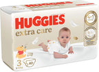 Huggies scutec copii Extra Care 3 pentru 6-10 kg 40 buc