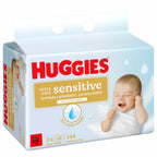 Huggies servetele umede Extra Care Sensitiv Trio 0m+ 3x48 buc