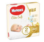 Huggies scutece copii Elite Soft 2 Megapack pentru 4-6 kg, 01