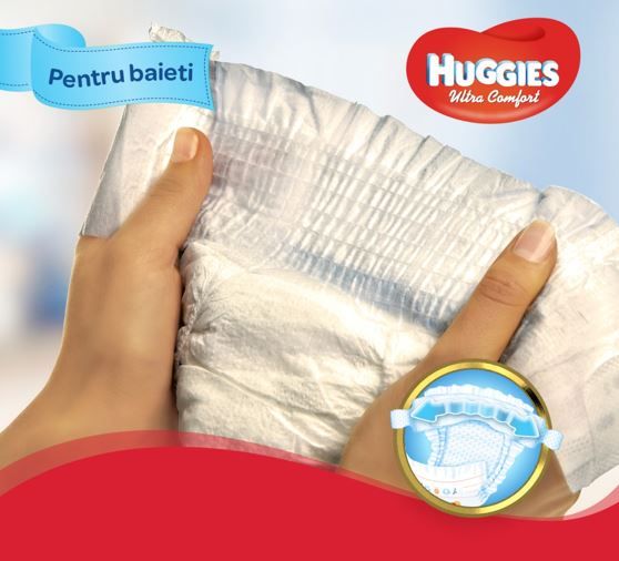Huggies scutece copii Ultra Comfort 3 Mega Pack pentru 5-9 kg