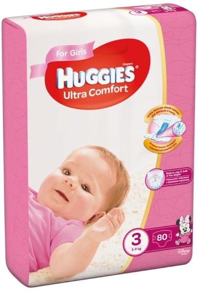 Huggies scutece copii Ultra Comfort 3 Megapack pentru 5-9 kg, 01