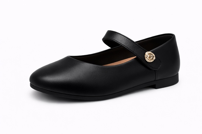 i`Miss Q pantofi fetite tip balerini 24-30 Black