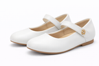 i`Miss Q pantofi fetite tip balerini 25-35 White