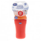 Chicco Cana cu pai INSULATED CUP de 266ml pentru 18m+ fara BPA - Rosu