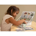 Little Dutch puzzle magnetic FSC 3 ani+ Jim si Rosa