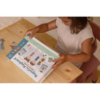 Little Dutch puzzle magnetic FSC 3 ani+ Jim si Rosa