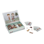 Little Dutch puzzle magnetic FSC 3 ani+ Jim si Rosa