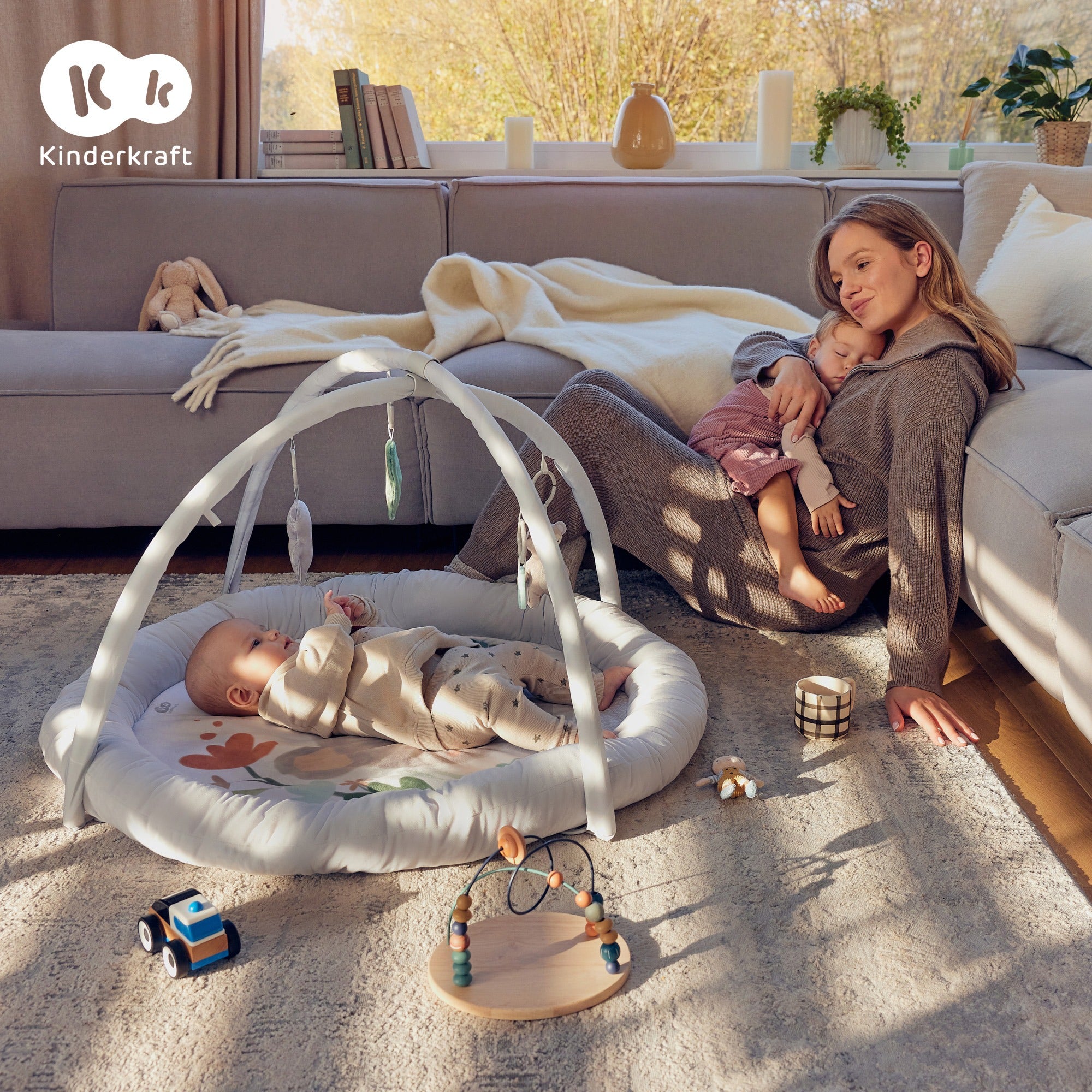 Kinderkraft covor de joaca educational COZYPLAY 0m+