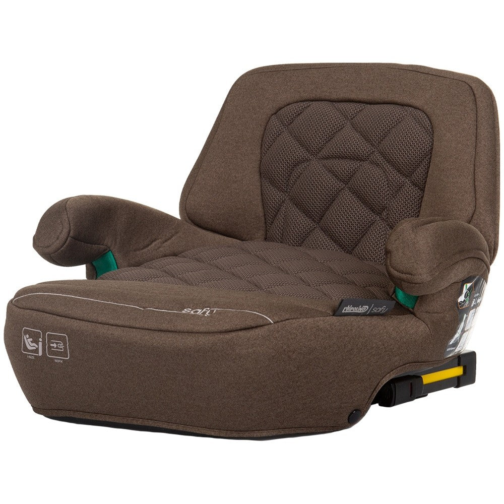 Chipolino inaltator auto Safy I-Size 125-150 cm cu sistem Isofix Macadamia 