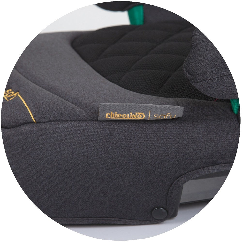 Chipolino inaltator auto Safy I-Size 125-150 cm cu sistem Isofix Obsidian 