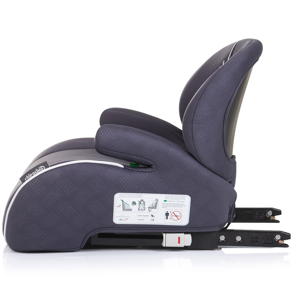 Chipolino inaltator auto Sonic I-Size 125-150 cm Isofix Anthracite