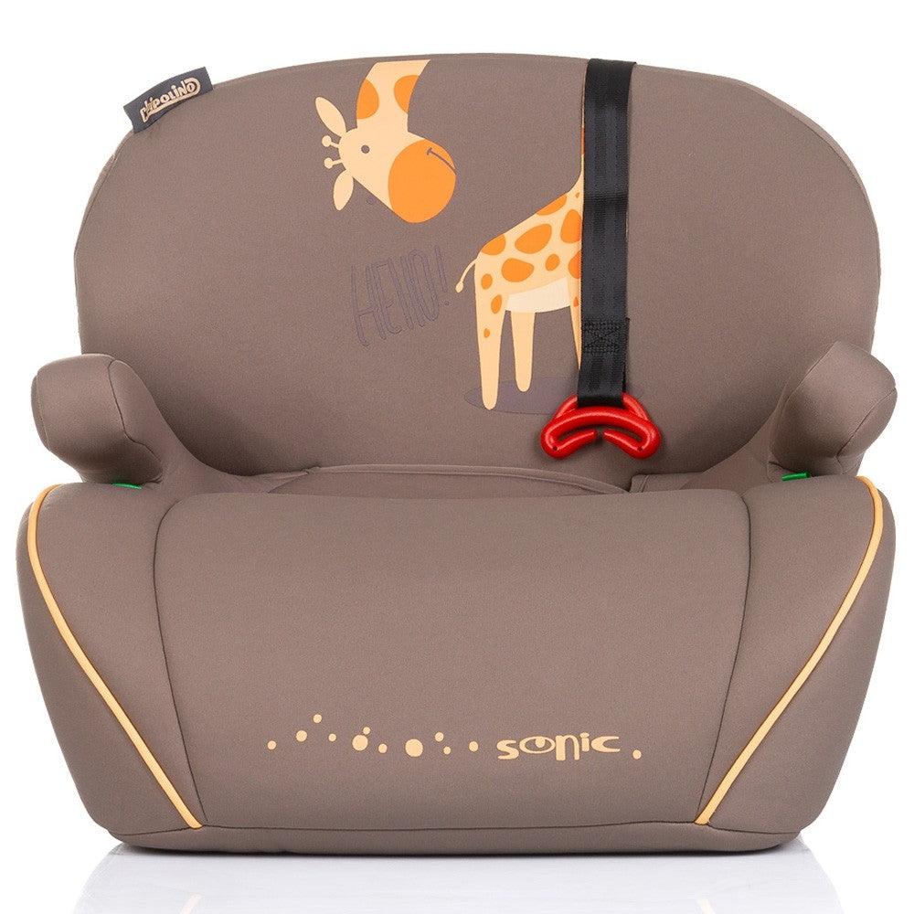 Chipolino inaltator auto Sonic I-Size 125-150 cm Isofix Giraffe