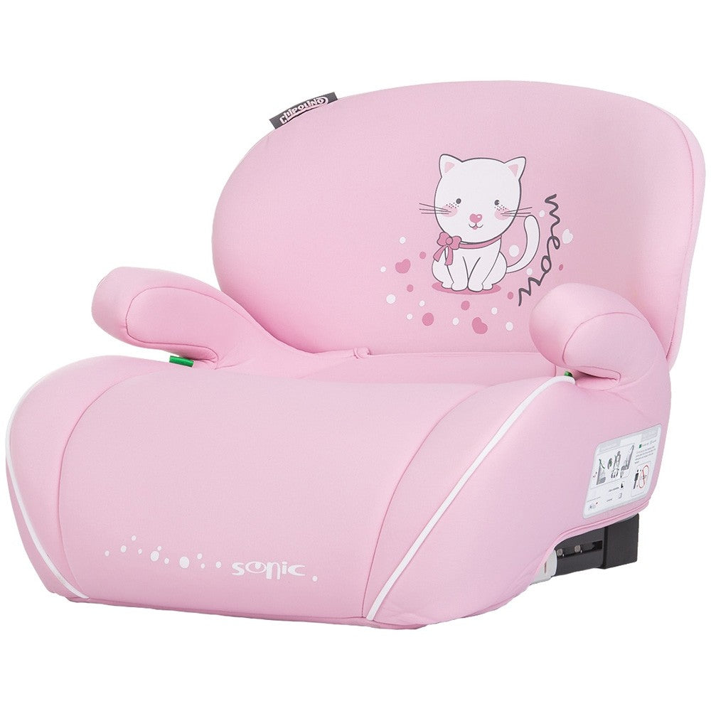 Chipolino inaltator auto Sonic I-Size 125-150 cm Isofix Kitten Imagine principală a produsului