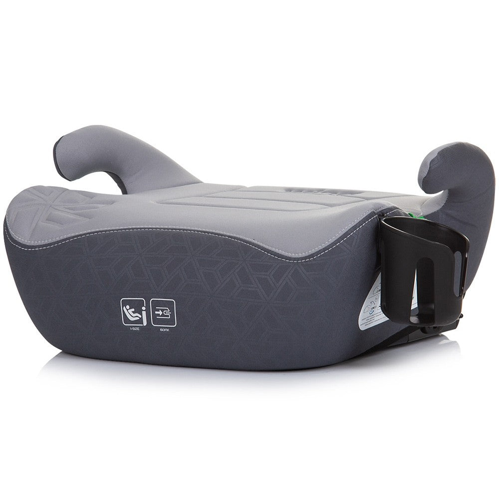 Chipolino inaltator auto Wing I-Size cu isofix 125-150 cm Ash grey