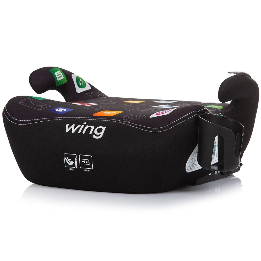 Chipolino inaltator auto Wing I-Size cu isofix 125-150 cm Display 