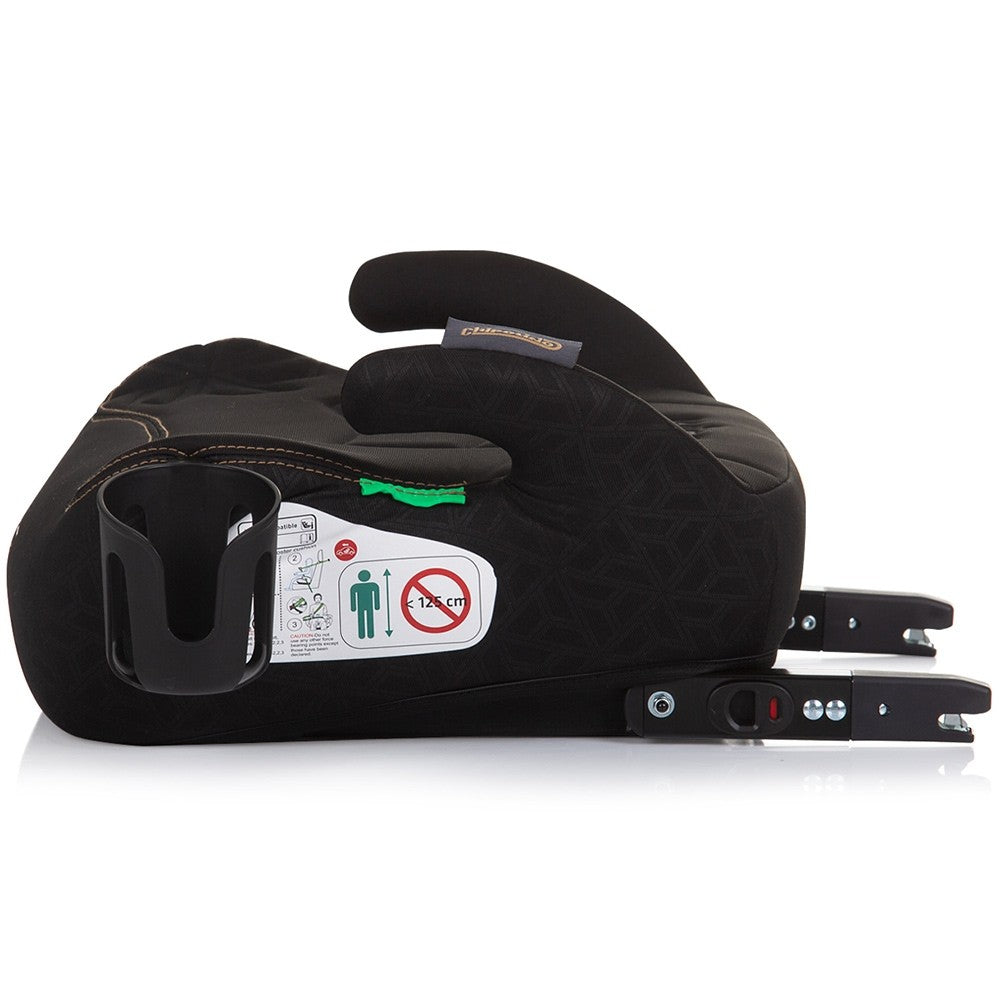 Chipolino inaltator auto Wing I-Size cu isofix 125-150 cm Obsidian 