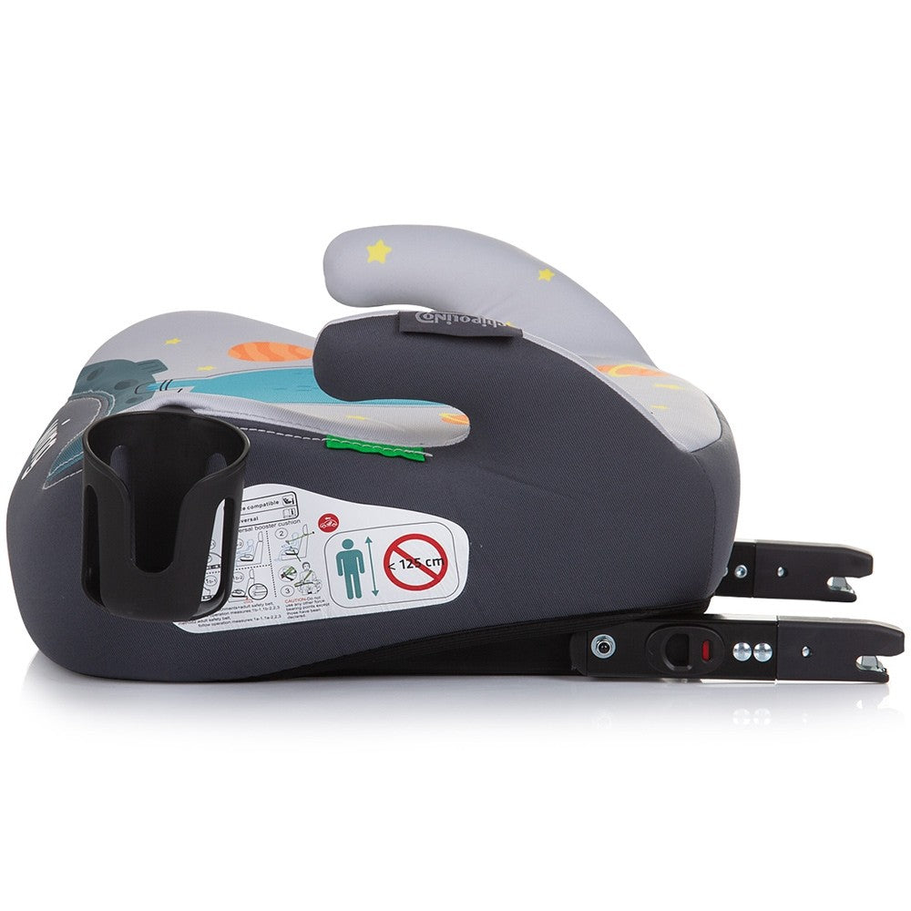 Chipolino inaltator auto Wing I-Size cu isofix 125-150 cm Space dino