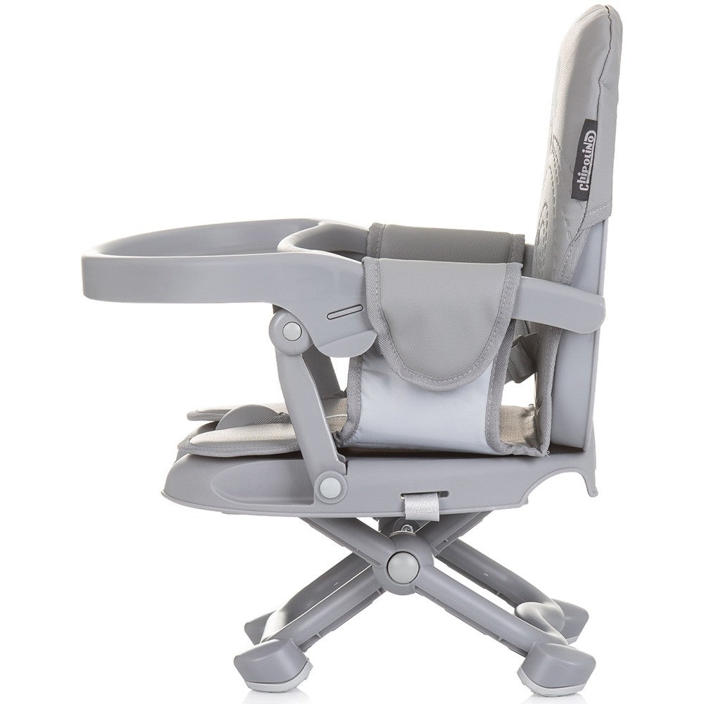 Chipolino inaltator scaun de masa Lollipop 6m+ Ash grey