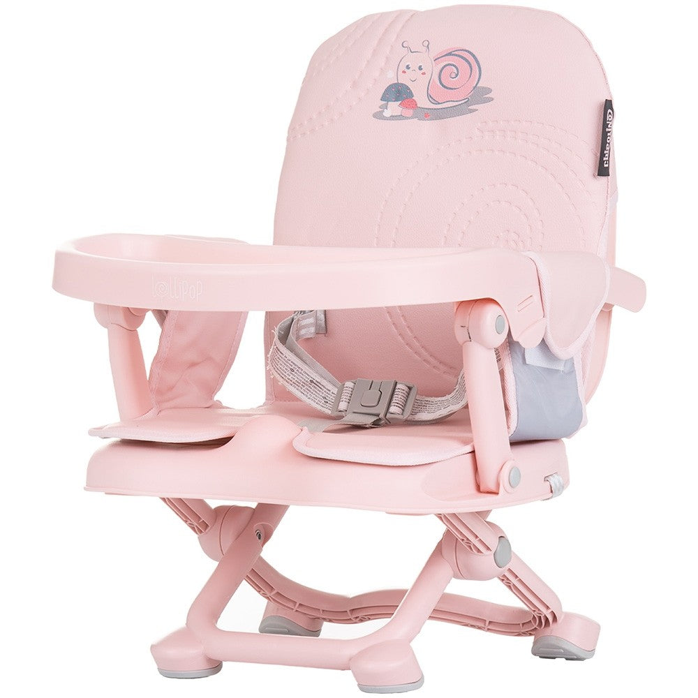 Chipolino inaltator scaun de masa Lollipop 6m+ Flamingo