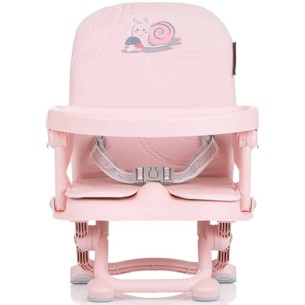 Chipolino inaltator scaun de masa Lollipop 6m+ Flamingo
