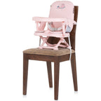 Chipolino inaltator scaun de masa Lollipop 6m+ Flamingo