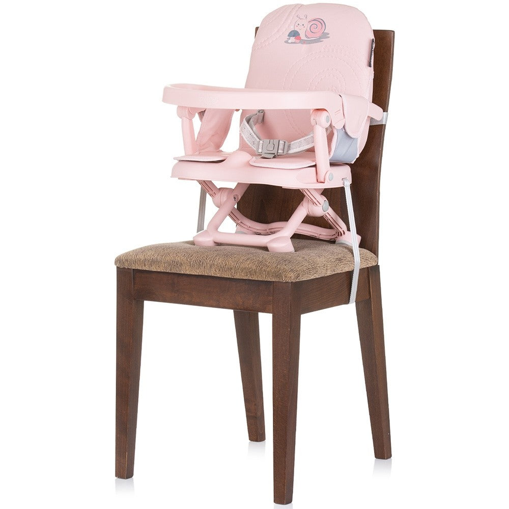 Chipolino inaltator scaun de masa Lollipop 6m+ Flamingo