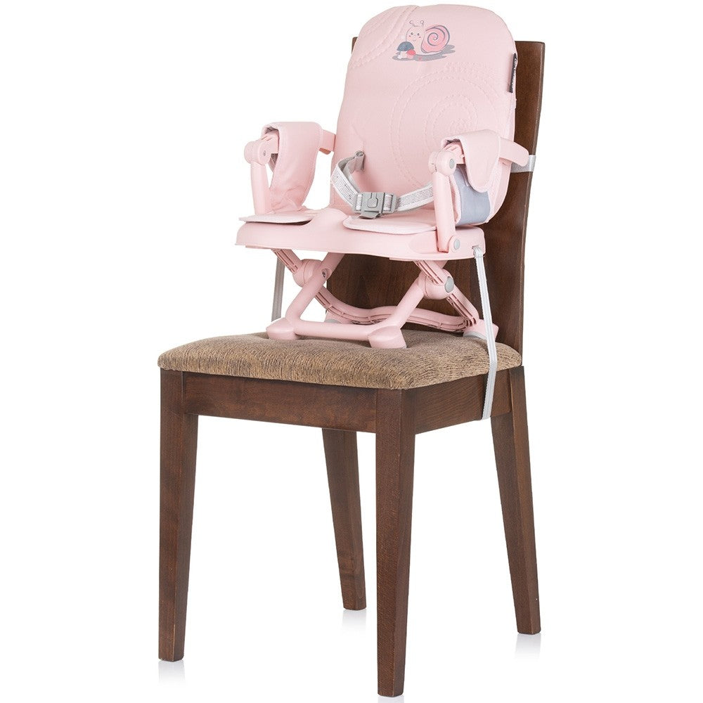 Chipolino inaltator scaun de masa Lollipop 6m+ Flamingo