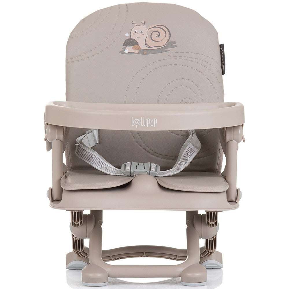 Chipolino inaltator scaun de masa Lollipop 6m+ Macadamia