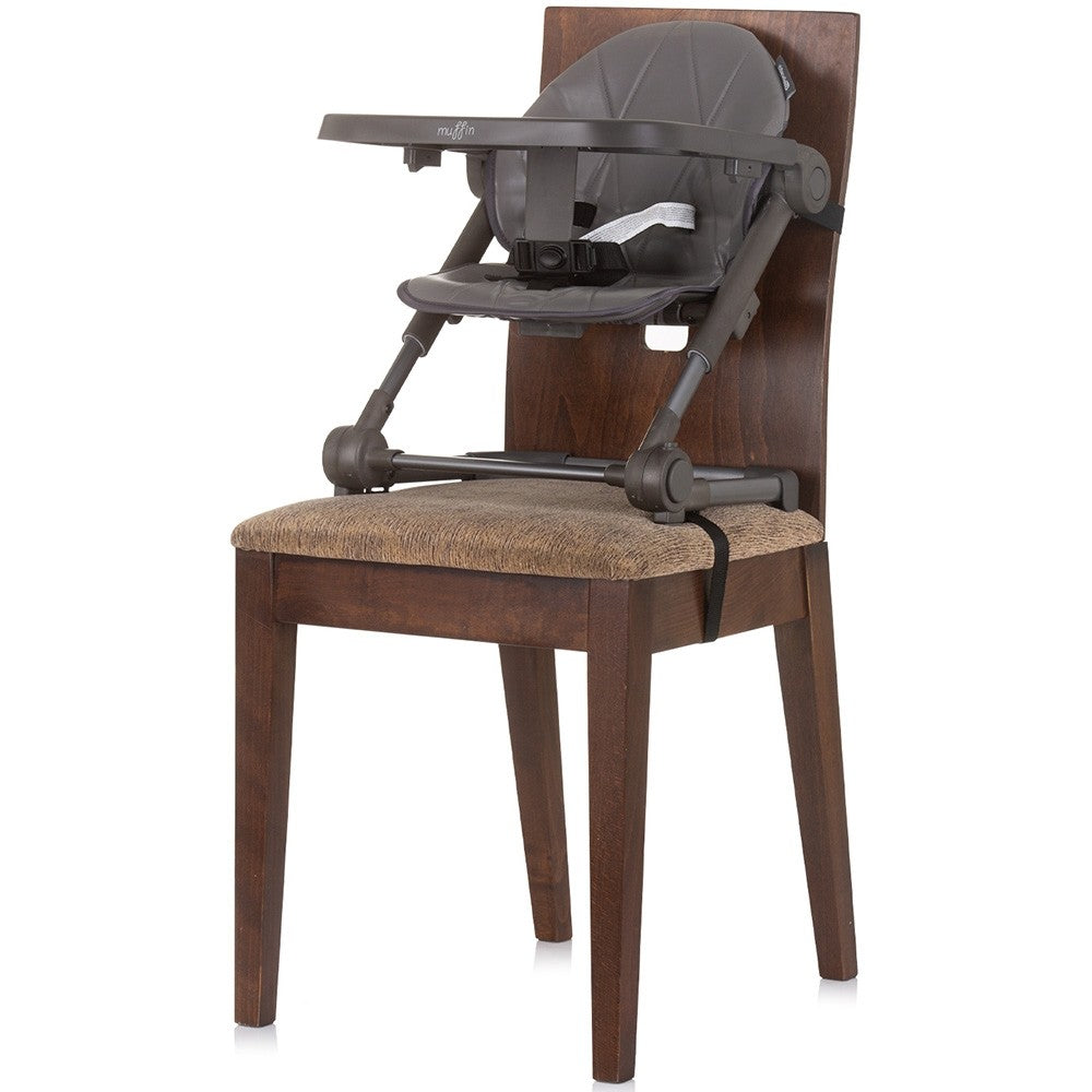 Chipolino inaltator scaun de masa Muffin 6m+ Granite
