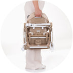 Chipolino inaltator scaun de masa Muffin 6m+ Macadamia