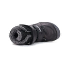 D.D.Step ghete baieti Barefoot captusite 25-30 Black cu vernil