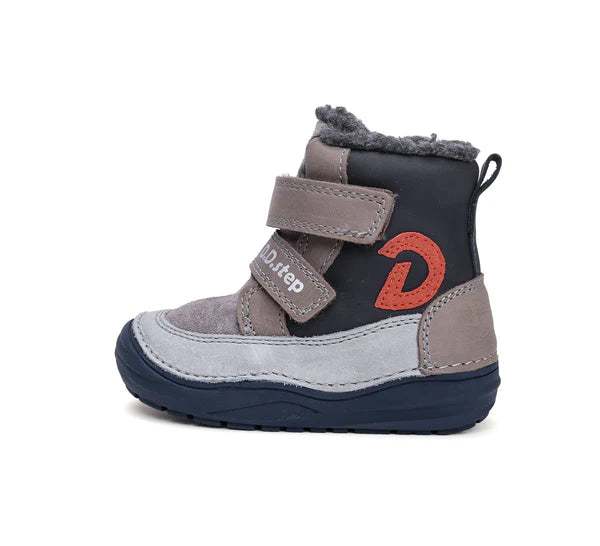 D.D.Step ghete baieti imblanite 20-25 Mocha cu D