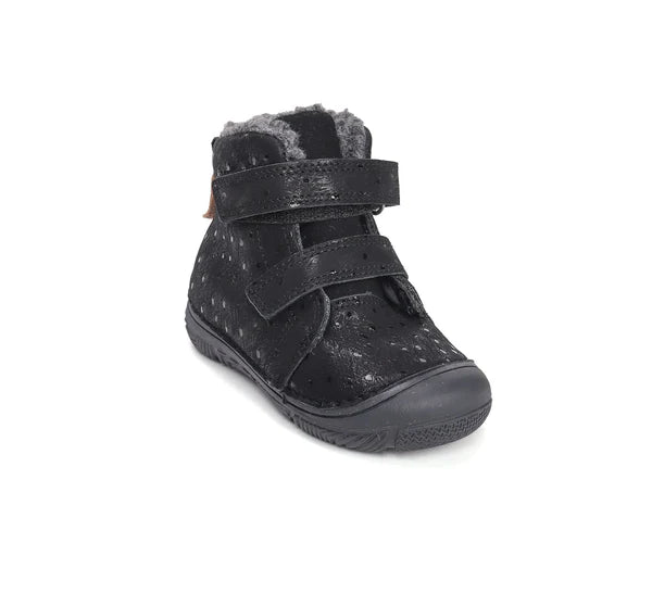 D.D.Step ghete fete imblanite 26-31 Black cu buline