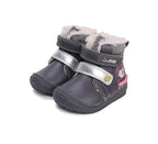 D.D.Step ghete fete imblanite 26-31 Dark Grey cu pasare in colivie