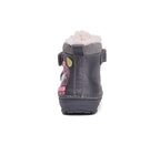 D.D.Step ghete fete imblanite 20-25 Dark Grey cu pasare in colivie