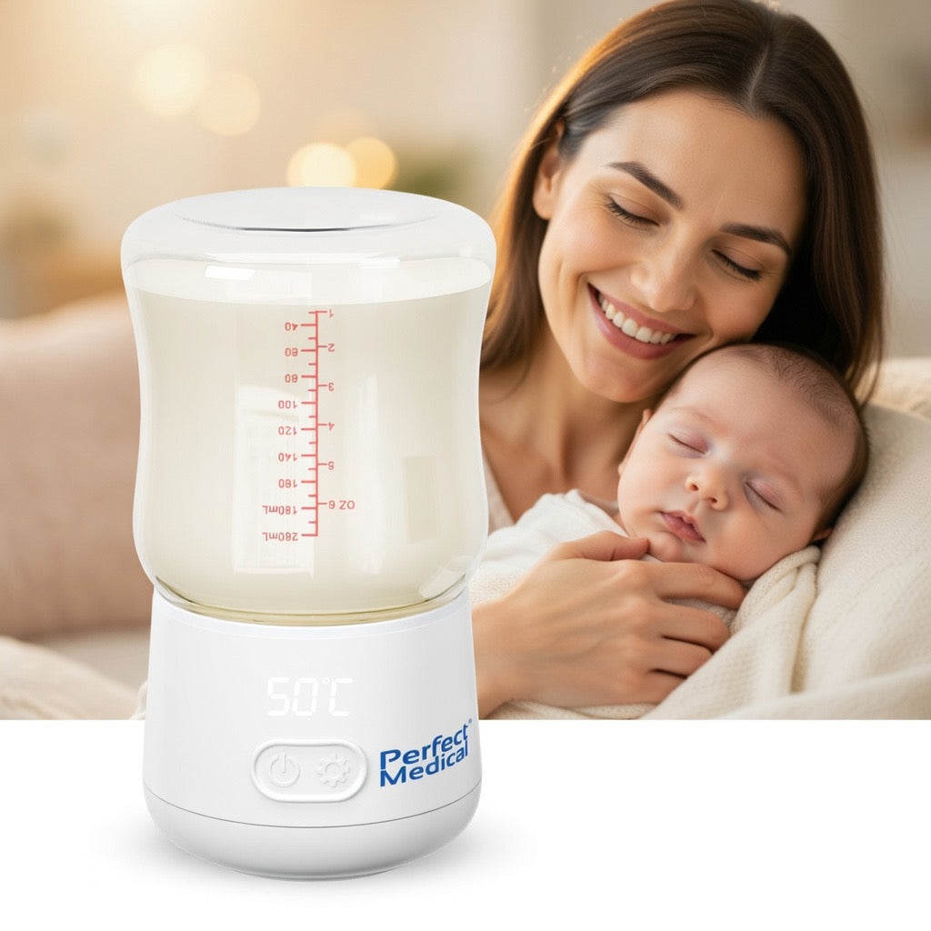 Perfect Medical incalzitor pentru lapte cu 4 nivele de temperatura