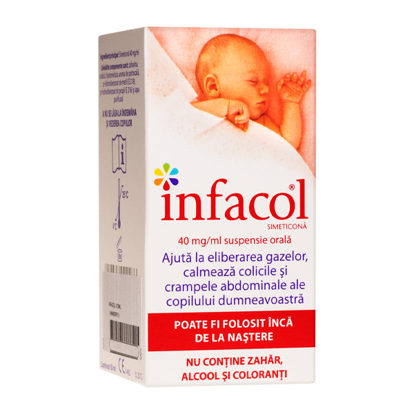 Infacol calmant pentru calmarea colicilor și crampelor 0m+ 01