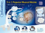 Infantino carusel 3in1 musical cu proiector 0m+