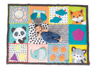 Infantino covor de joaca Fold & Go Giant Sensory Discovery Mat 0m+