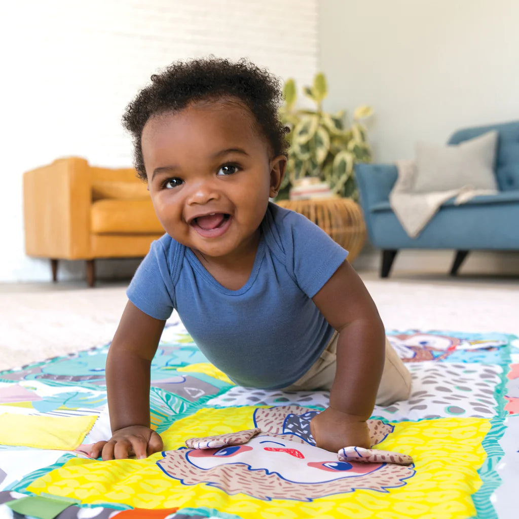 Infantino covor de joaca Giant Sensory Mat 0m+