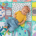 Infantino covor de joaca Giant Sensory Mat 0m+