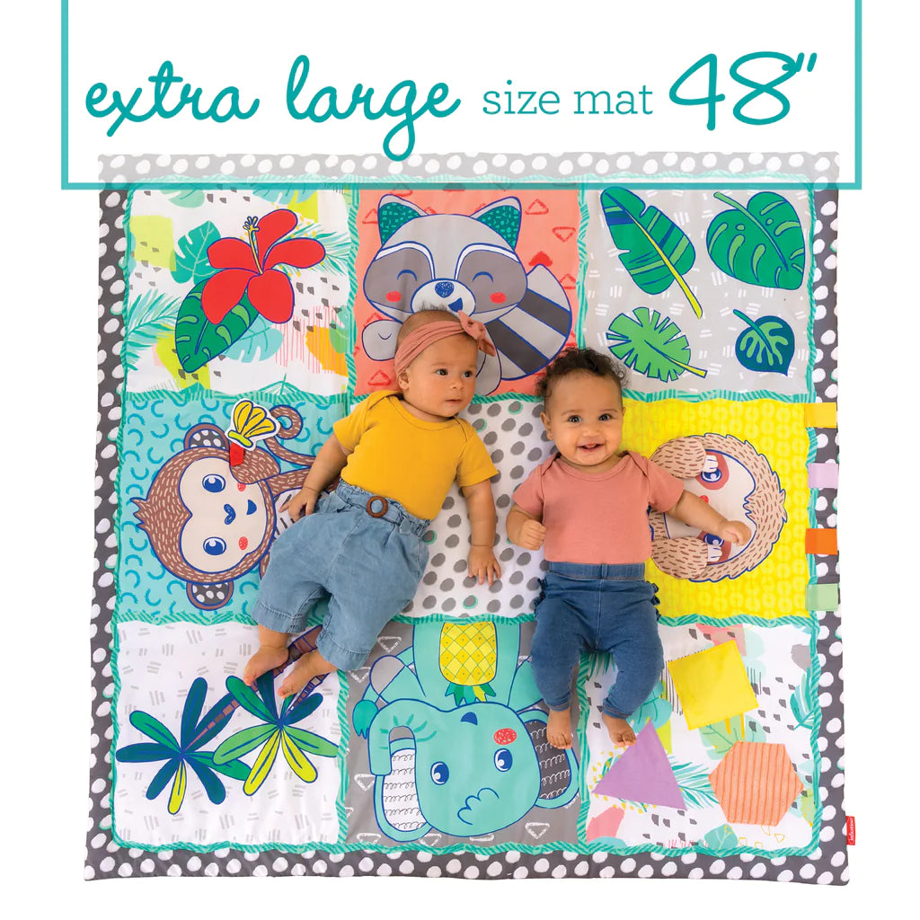 Infantino covor de joaca Giant Sensory Mat 0m+