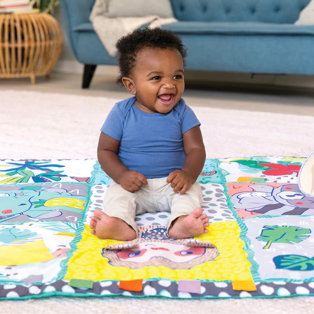Infantino covor de joaca Giant Sensory Mat 0m+