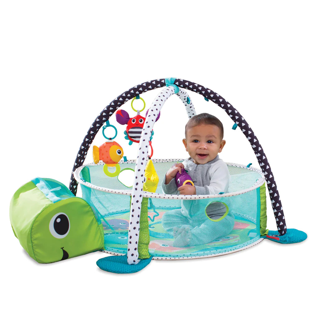 Infantino covor de joaca Grow-With-Me Activity Gym&Ball Pit 0m+