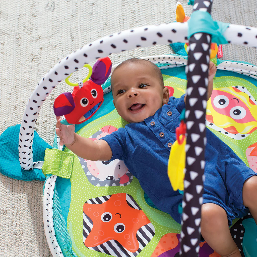 Infantino covor de joaca Grow-With-Me Activity Gym&Ball Pit 0m+