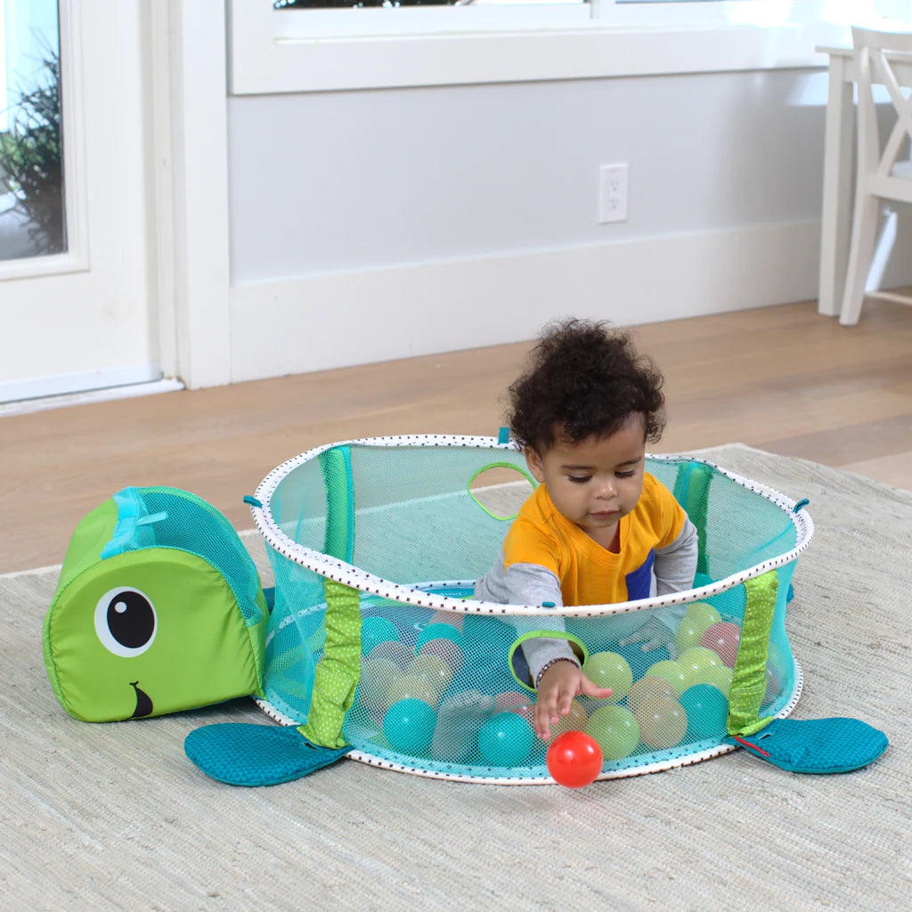 Infantino covor de joaca Grow-With-Me Activity Gym&Ball Pit 0m+