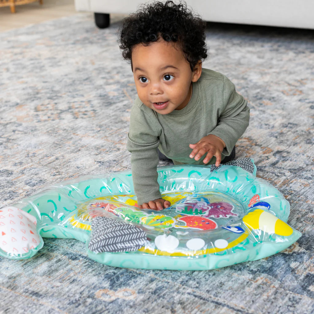 Infantino covor de joaca Pat&Play Water Mat 3m+ Wee Wild Ones