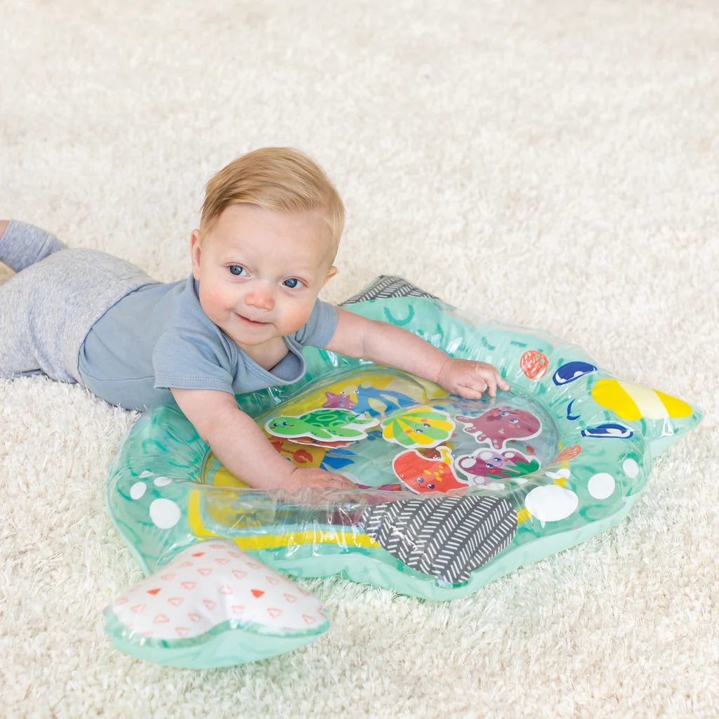 Infantino covor de joaca Pat&Play Water Mat 3m+ Wee Wild Ones