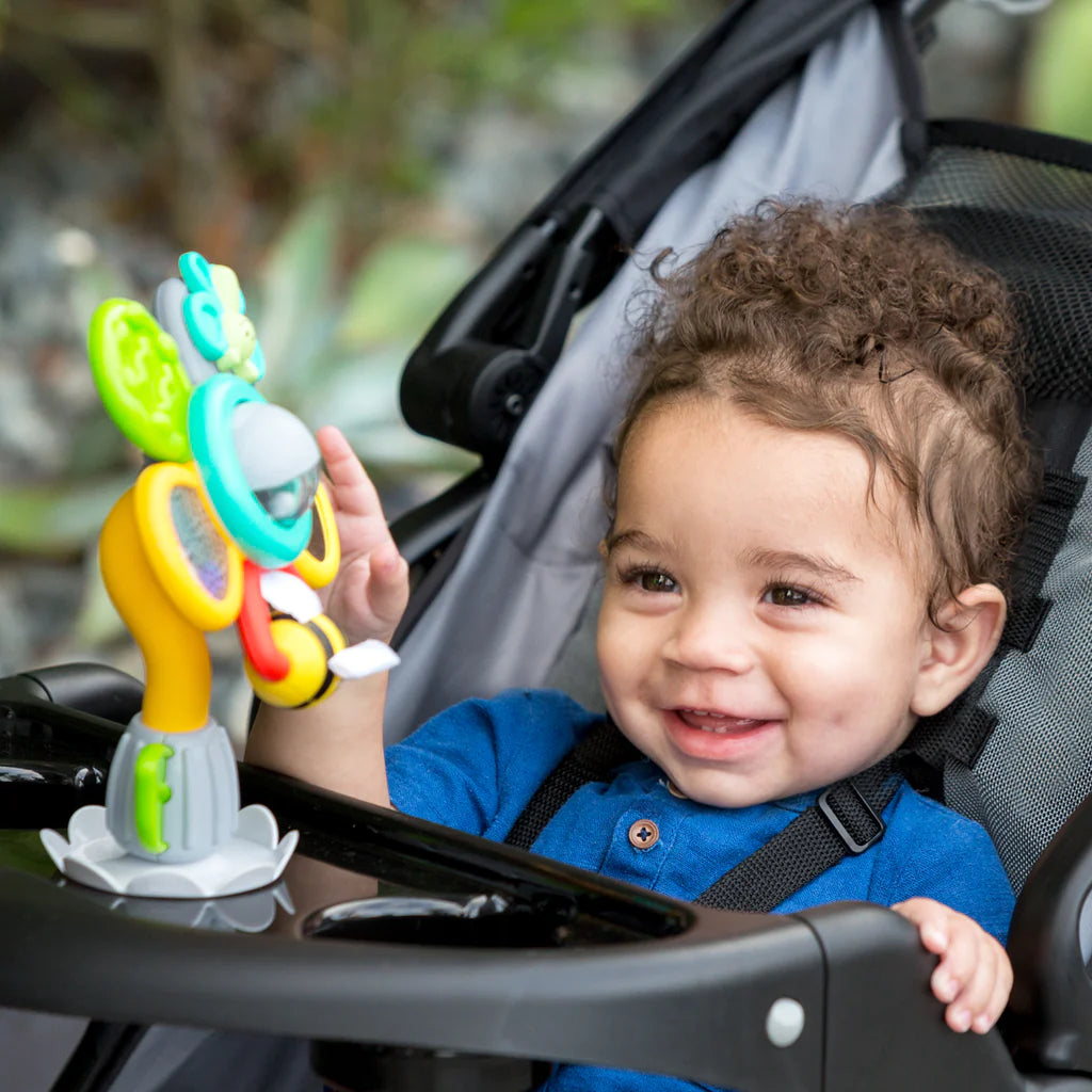 Infantino jucarie cu ventuza Stay&Play 3m+ Fun Flower